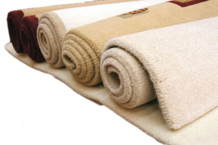 Carpet rolls and flooring inventory