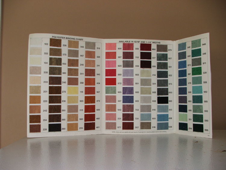Flooring sample board