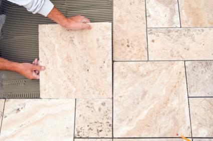 Tile installation